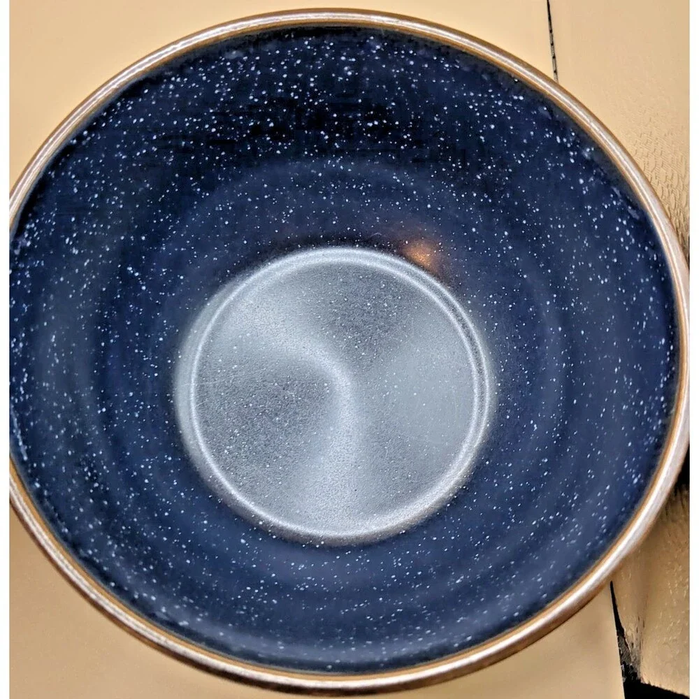 Mikasa Gourmet Basics Stoneware Juliana Blue Cereal Bowls Set Of 2